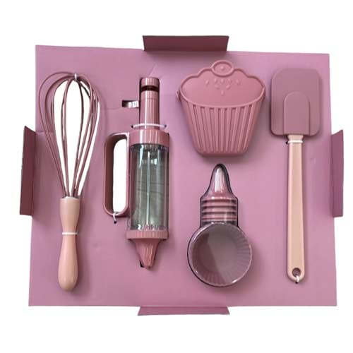 Emsan Pastry Chef Gift Set Pembe